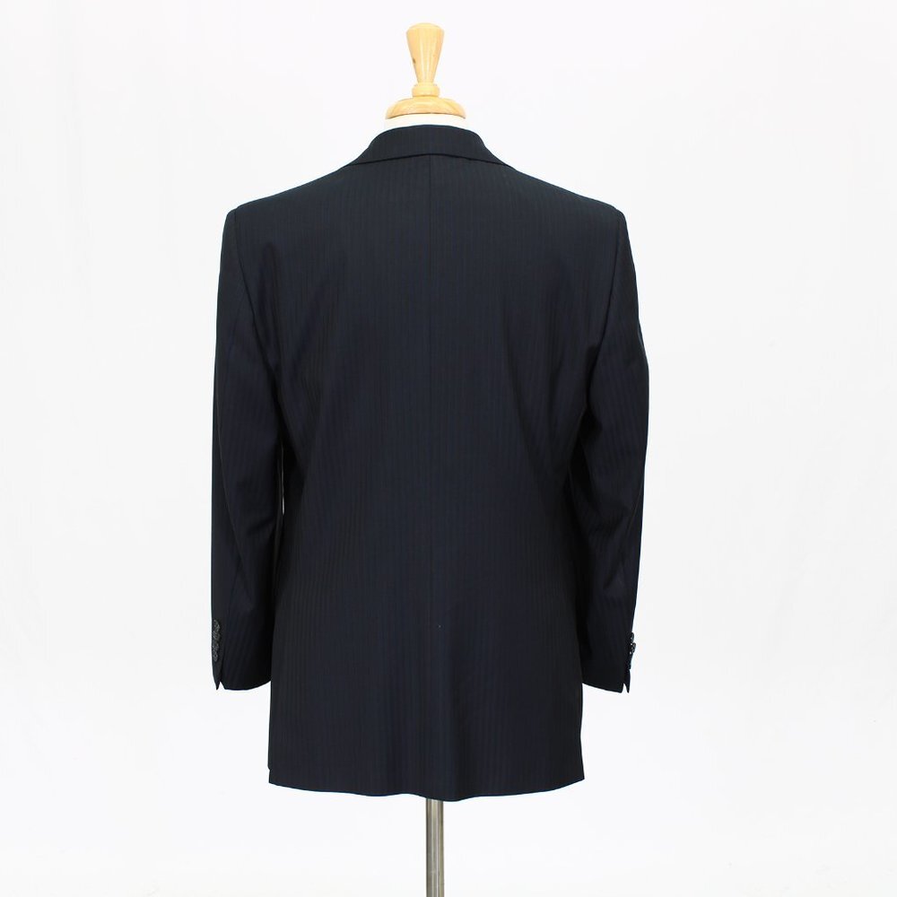 Jack Victor 40R 36x31 Brown Striped 2-Button Suit R316 - Picture 9 of 16